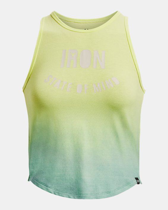 Women's Project Rock State Of Mind Tank, Green, pdpMainDesktop image number 4